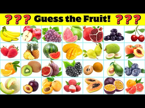Guess the Fruit for Kids 🍎🍓🍌 | Fun Fruit Challenge & Learning Game for Children
