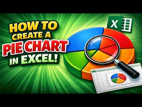 How to create a Pie Chart in Excel