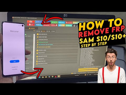 Samsung S10 & S10 Plus FRP Google Lock Bypass With Free Tool || samsung s10 plus frp bypass 2025