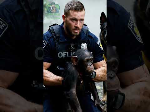 Emotional Baby Chimp Rescue — Officer Ryan & K9 Shadow Save Milo in Jungle Disaster