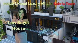 Modern Inside a Luxurious 1 Kanal Villa in Bahria Town Lahore Million-Dollar Dream House Tour 2025