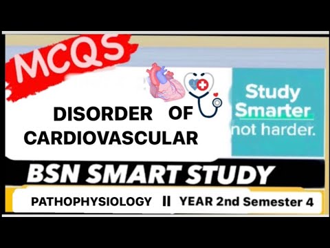 MCQS OF DISORDER OF CARDIOVASCULAR | PATHOPHYSIOLOGY
