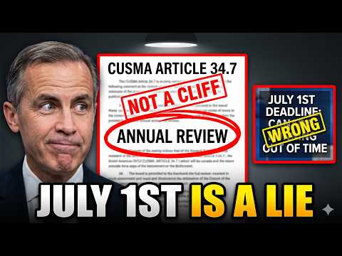 The July 1st CUSMA Deadline Is a Lie — Here's the Legal Proof