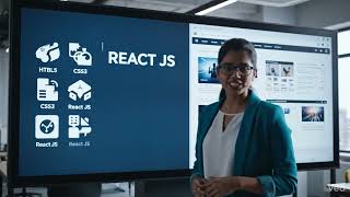 HTML and css or Javascript react js describe