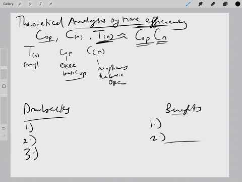 Time Efficiency Analysis: Best Case, Average Case and Worst Case