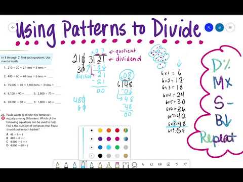Using Patterns to Divide