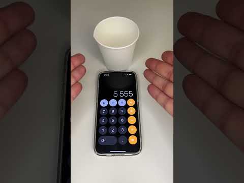 iPhone calculator magic trick #apple #iphone