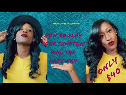‼️How to style wigs SIMPLE & EASY for BEGINNERS! NO Cutting|Tweezing|Bleaching or Dying!!!!