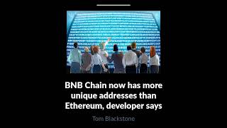 📣🔥💥#bnbchain surpassed  #eth? #blockchainnewstoday #bnbnews #cryptonewstoday #binance #ethereum #xrp