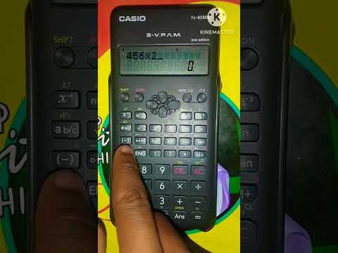 How to save data in scientific calculator fx-82ms|#short