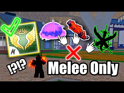 FAKE?SPAM? I AM MELLE ONLY!💀CRAZY PVP BUILD!!【BLOX FRUITS】#bloxfruits #roblox #update