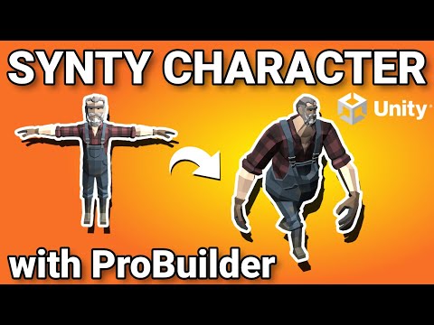 Unity Tutorial: How to Modify Synty Low-Poly Characters with ProBuilder in Unity