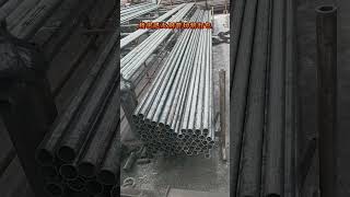 Cold-rolling precision annealed seamless steel pipe straightening cutting packaging delivery #export