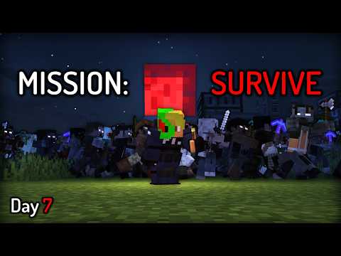 I Tried Surviving Minecraft's DEADLIEST Apocalypse