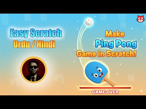 PingPong game | Scratch Project | How to make game in scratch #scratch #game