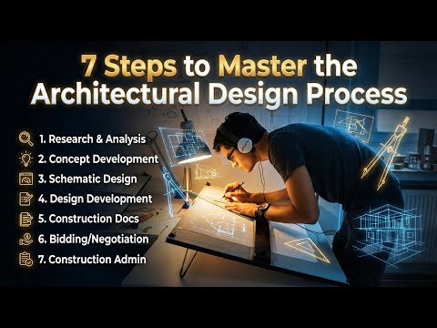 7 Steps to Master the Architectural Design Process: The Ultimate Guide