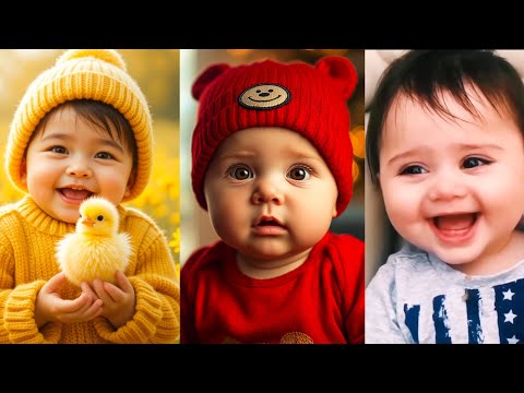 Cutest Baby Laughing & Talking Moments 😂 | Funniest Baby Reactions Compilation 2025