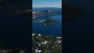 The Bluest Water in America? 💙🇺🇸 Crater Lake! #shorts