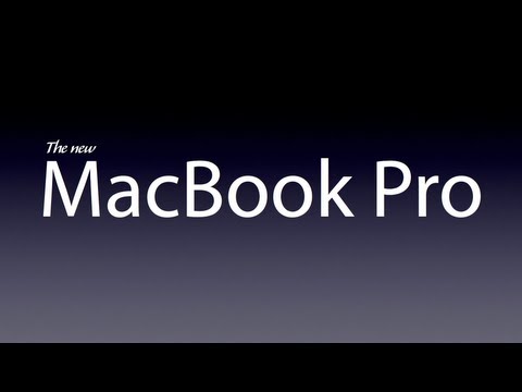 The new MacBook Pro: Definition