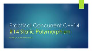 Options portfolio pricer in modern C++ 14 - Converting Dynamic to Static Polymorphism