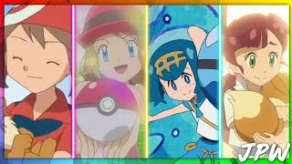 Pokémon - May, Serena, Lana, Chloe owning an Eevee (Clip Compilation, HD/1080p)