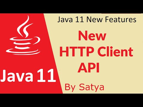 Java 11 new features | A new Http Client API to work with http requests