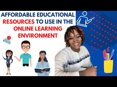 3 Affordable Educational Resources to Implement in the Online Learning Environment #teachingonline