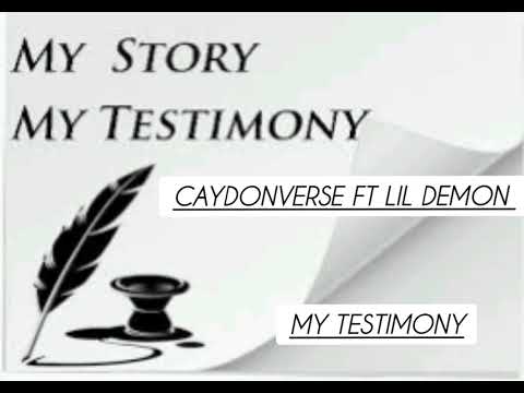 CaydonVerse ft Lil Demon - My Testimony (Official Music Audio)