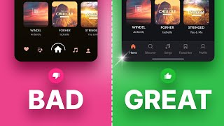 Top UI/UX Design Tips - How to Design a Great Bottom Mobile Navigation Bar
