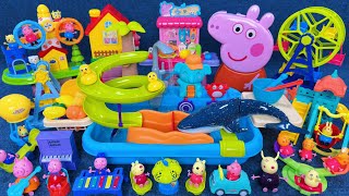 15 Minutes Satisfying with Unboxing Peppa Pig Super Slide Playground Collection Toys Review | ASMR