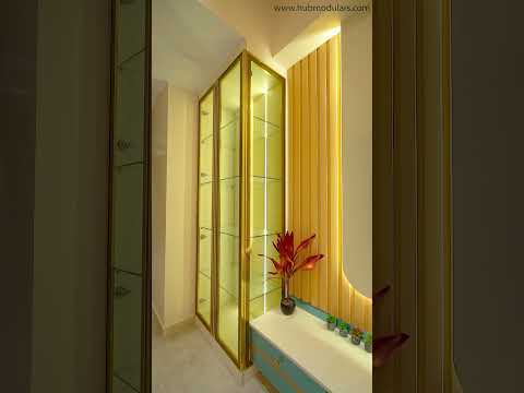 Living Area Design | Shoe Rack | Entrance | Navi Mumbai Interior | Mumbai Interior | #interior