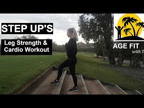 Step Up's: Leg Strength and Cardio Workout