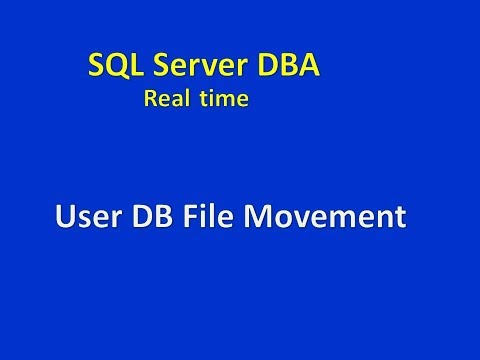 User Database File Movement in Telugu