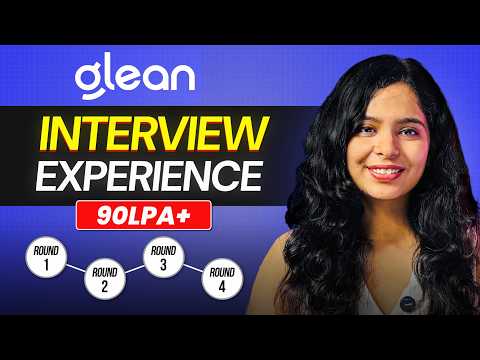 Glean SWE Frontend Interview Experience | ₹90LPA+ CTC | AI Startup | Prep Strategy | 2026
