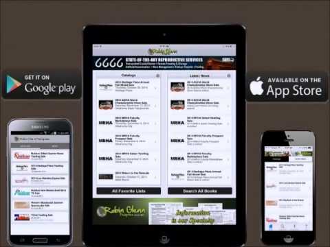 RGP Mobile Catalogs App - How to view Sale Results