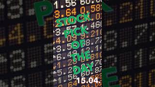 Stock pick of the day: Dividend Ex-Date: 20.04. #shorts