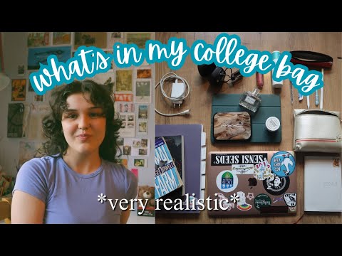 What's in my bag as a FINAL YEAR COLLEGE STUDENT *daily essentials*