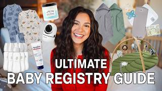 BABY REGISTRY ESSENTIALS: EVERYTHING YOU WILL USE & WHAT YOU CAN DO WITHOUT, FIRST-TIME MOM NEEDS!