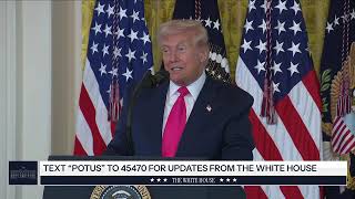 President Trump and the First Lady Participate in an Executive Order Signing