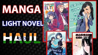 MANGA AND LIGHT NOVEL UNBOXING IN INDIA