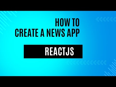 News api react js project tutorial
