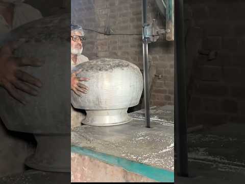 Old Aluminium pots into new tea kettle making