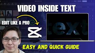 How to Put Video Inside Text in CapCut PC (2026) | step-by-step (Easy Method)
