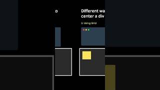 CSS Centering Tricks: Flex, Margin, and Grid (with Code Examples) 🚀 | Web Development Tutorial🧑‍💻