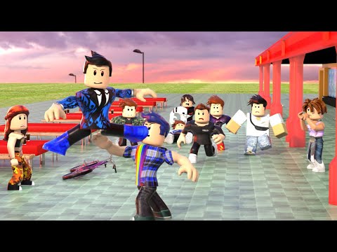 ROBLOX BULLY Story Full Animation ( PART 1-5 ) 🎵 🔥 🙌 Roblox Music Video 🙌 🔥 🎵