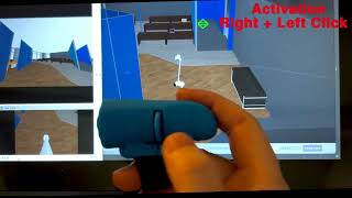 ThumbDriver: Telepresence Robot Control with a Finger-Worn Mouse
