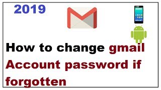 gmail account password change