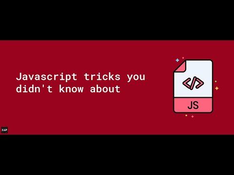 My 3 favorite Javascript tricks | Tips & Tricks | Easy Software Developer