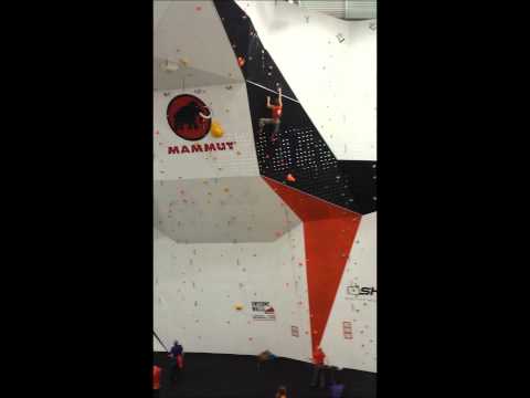 BMC BLCC 2013, Awesome Walls Sheffield, Junior Male Qualifier Route 2 - Elan Jonas-McRae