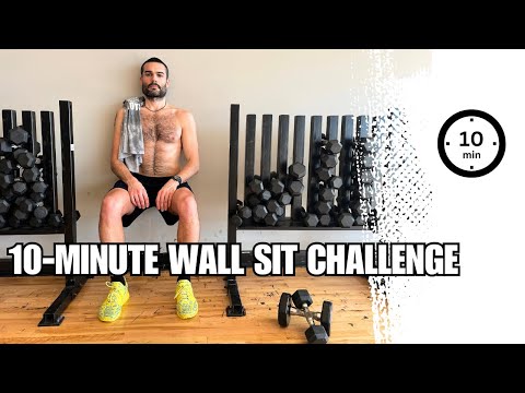 10 Min Wall Sit Challenge: How to Reach Your Target | Leg Workout & Mind Strength